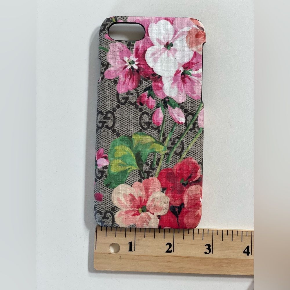 GUCCI SUPREME BLOOMS PINK iPhone 7/8 Case brand new in box 208/016 - Picture 5 of 7